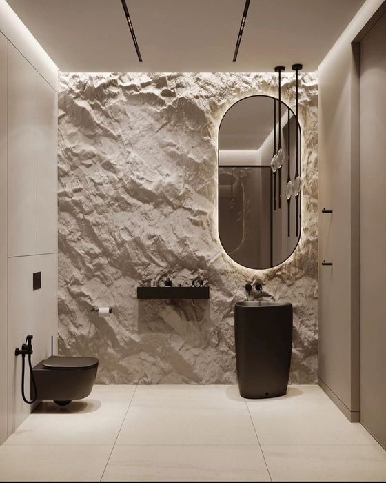 Гипсовая  3d панель"Скала"