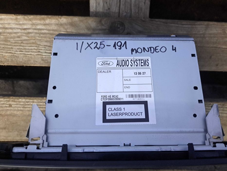 Radio z kodem Ford Mondeo Mk4 BS7T-18K931-EJ
