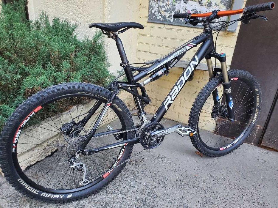 Двухподвес Велосипед Radon Stage эндуро fox rockshox slx dtswiss