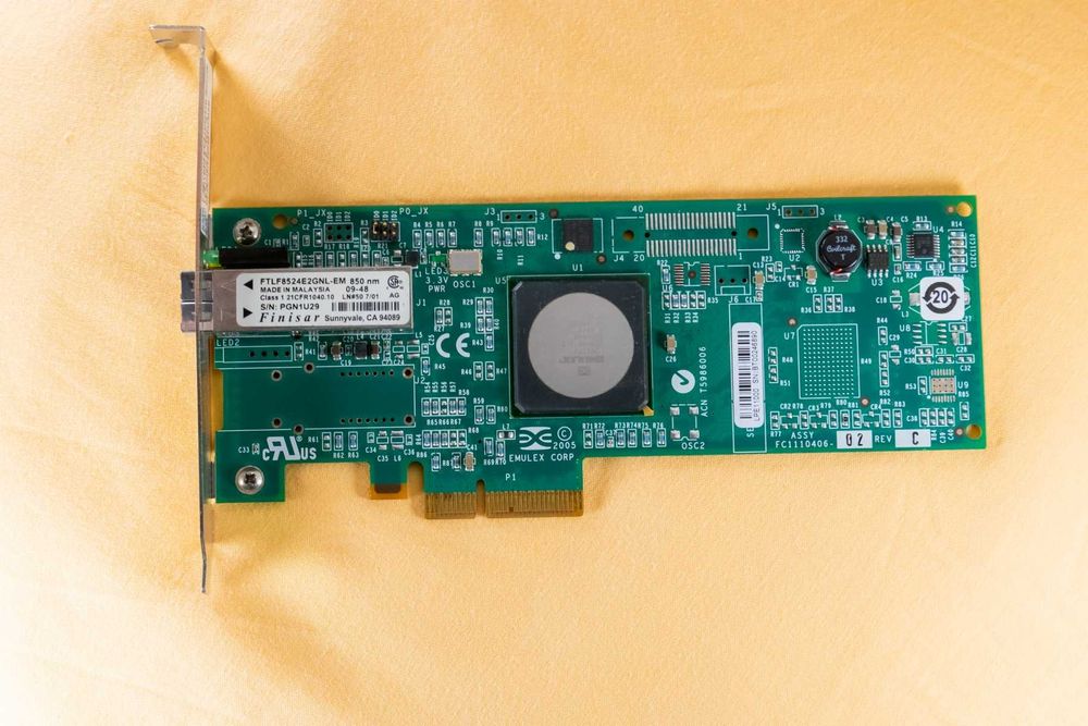 Emulex kontroler - karta PCI-E
