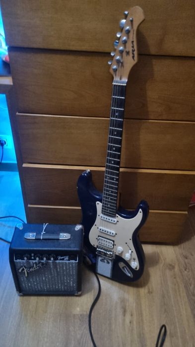 Guitarra eletrica + amplificador