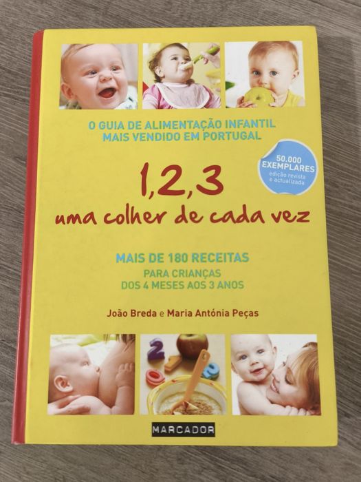 Livro 1,2,3 uma colher de cada vez
