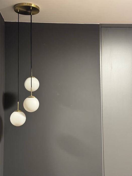 Lampa wisząca - potrójne kule
