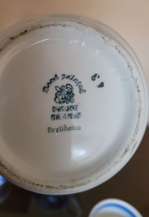 Włocławek fajans komplet