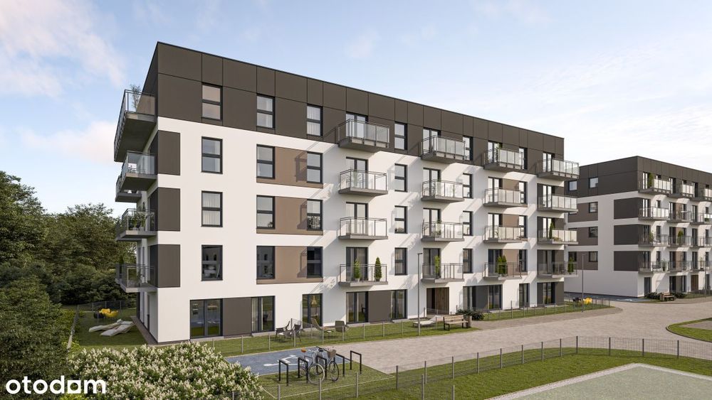 2-pokojowe mieszkanie 40m2 + balkon