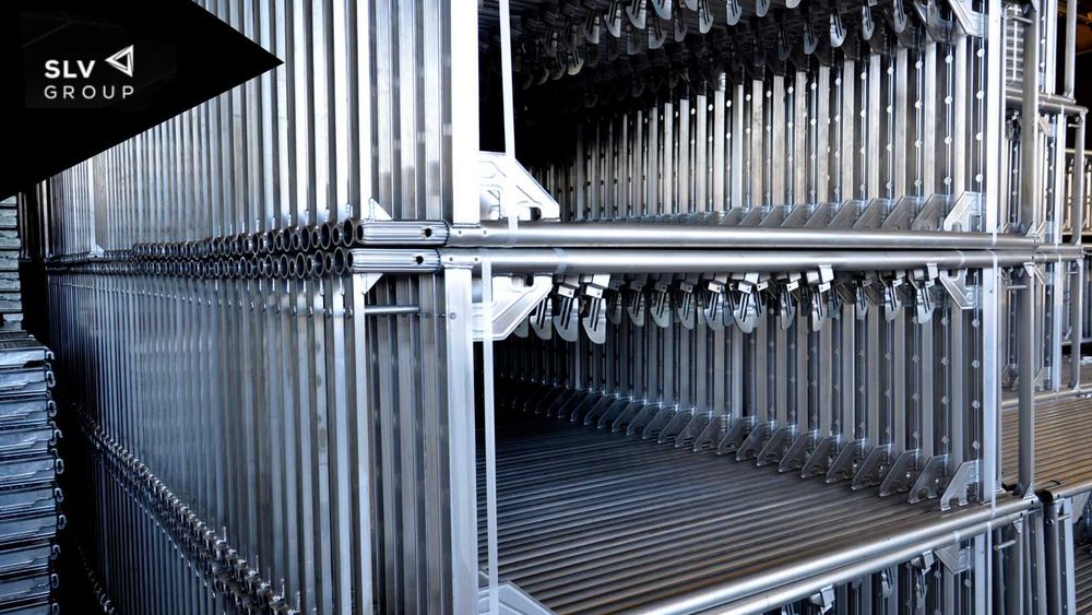 Rusztowanie elewacyjne SLV 73 aluminium * 200m2 * typ Baumann