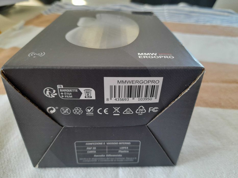 Myszka bezprzewodowa Mars Gaming MMW ERGOPRO sensor optyczny