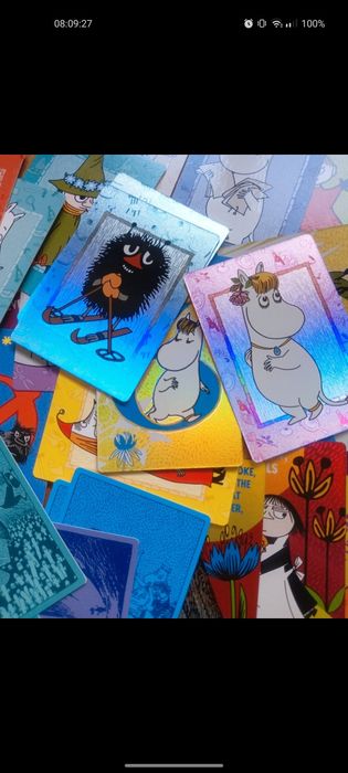 Karty seria 2 moomin panini