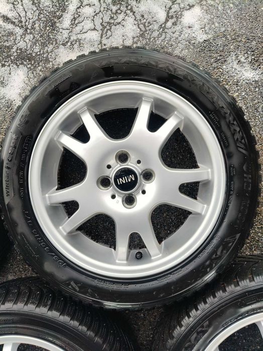 Koła felgi aluminiowe R16" z oponami Mini 4x100 E5,5Jx16H2 IS 45
