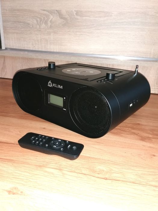 Radioodtwarzacz CD MP3 USB Bluetooth AUX, KLIM B4 Boombox pilot