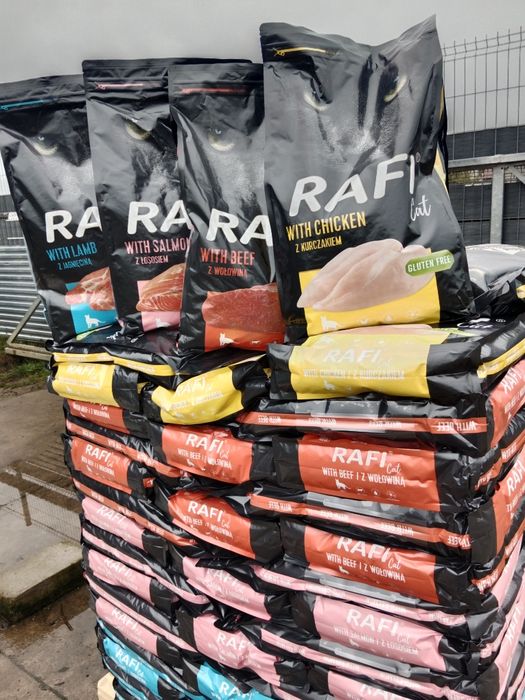 Karma sucha 2x7kg Rafi kot wybór smaku