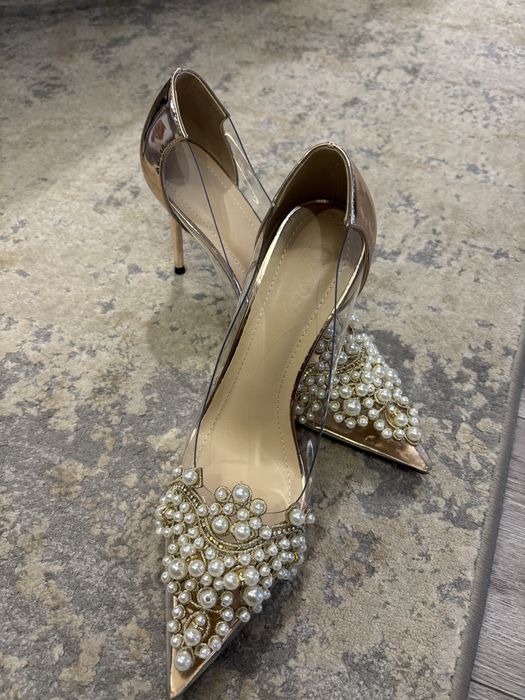 Туфлі лодочки прозорі