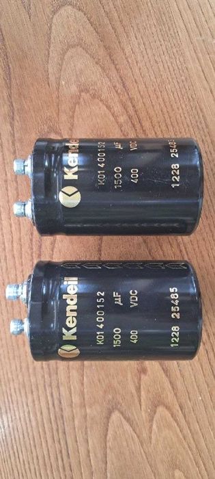 Конденсатори Kendeil 1500 мкФ 400 В (K01400152) б/в