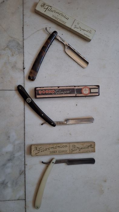 Navalhas de barbeiro DORKO / Filarmonica / Assentador