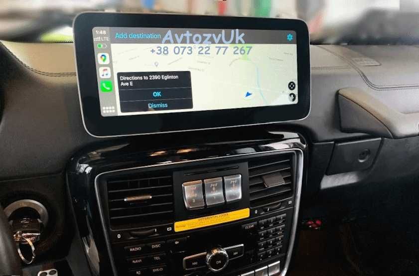 Дисплей W461 W463 W464 Mercedes G магнитола X-Class X200 X250D AMG GT