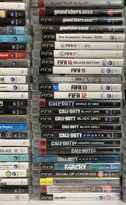 Coleção jogos PS3
