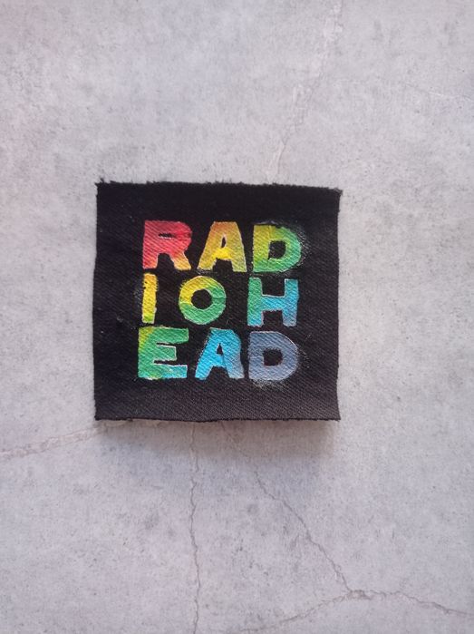 Handmade naszywka Radiohead