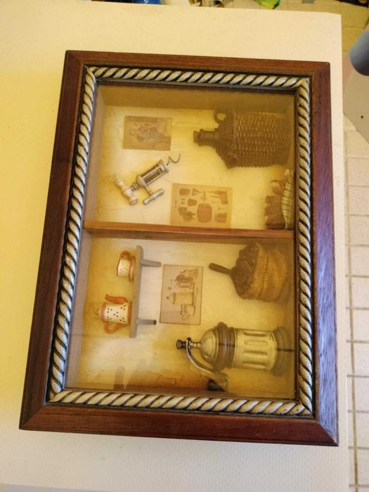 Quadro com efeitos de cozinha "Miniaturas"