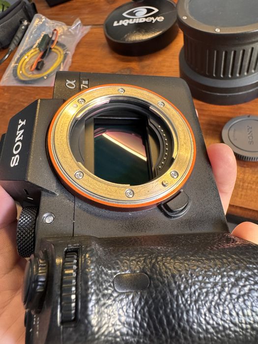 Sony a7iii + LiquidEye waterhousing