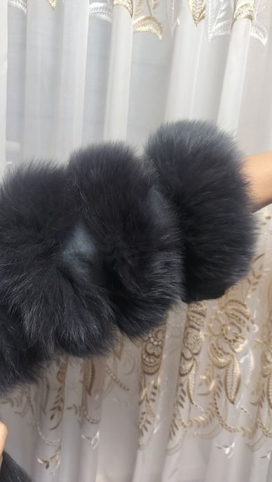 Шуба трансформер мех песца