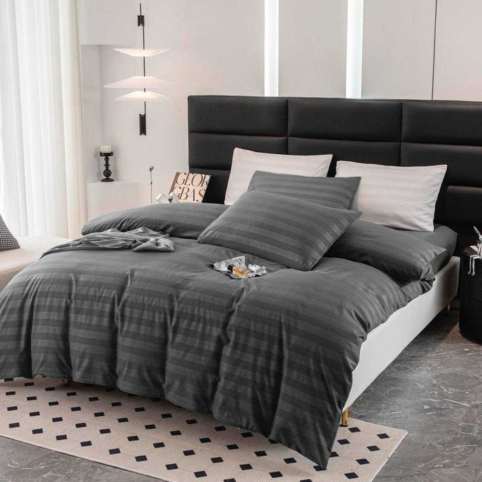 Постельное белье Сатин Страйп XR Italy 100% cotton Євро