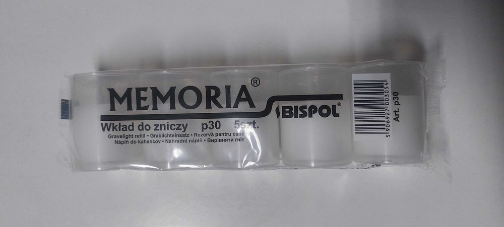 Velas litúrgicas brancas (Círios) - pack 5 unidades