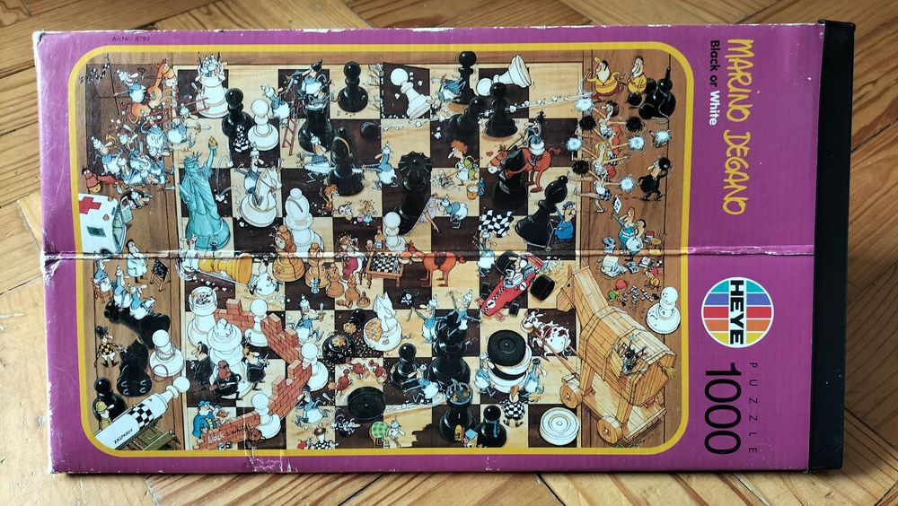 Puzzle Heye Marino Degano Black and White 1000