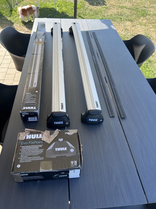 Thule WingBar Evo 127 + stopy Thule Evo FIxPoint Lexus NX II 2022-