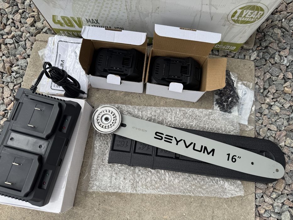 Аккумуляторна ланцюгова  пила SEYVUM