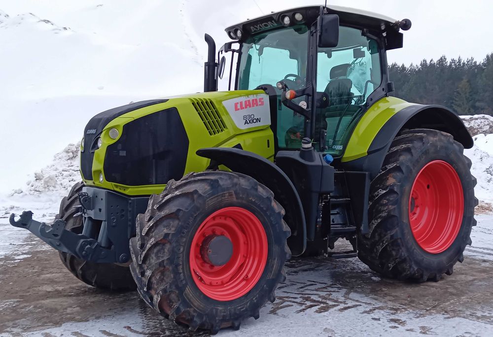 Ciągnik rolniczy CLAAS AXION 830 / 2014 rok / CMATIC, CEBIS !!!