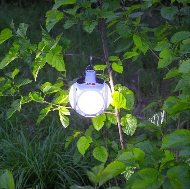 Акумуляторний світильник Solar Emergency charging lamp
