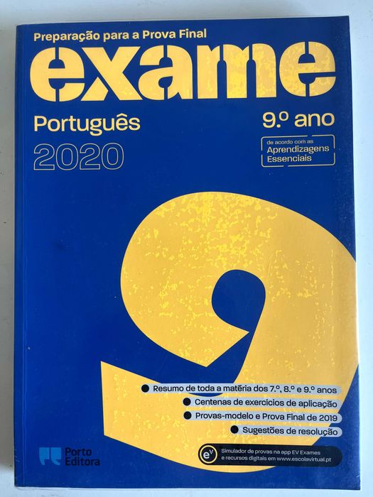 Livro preparação exame 9º ano - Português 2020
