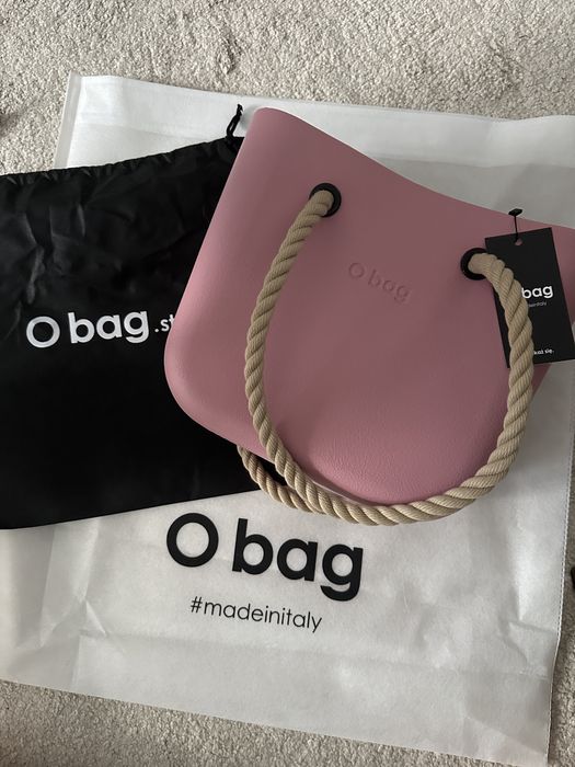 Torebka OBag mini blush liny naturalne