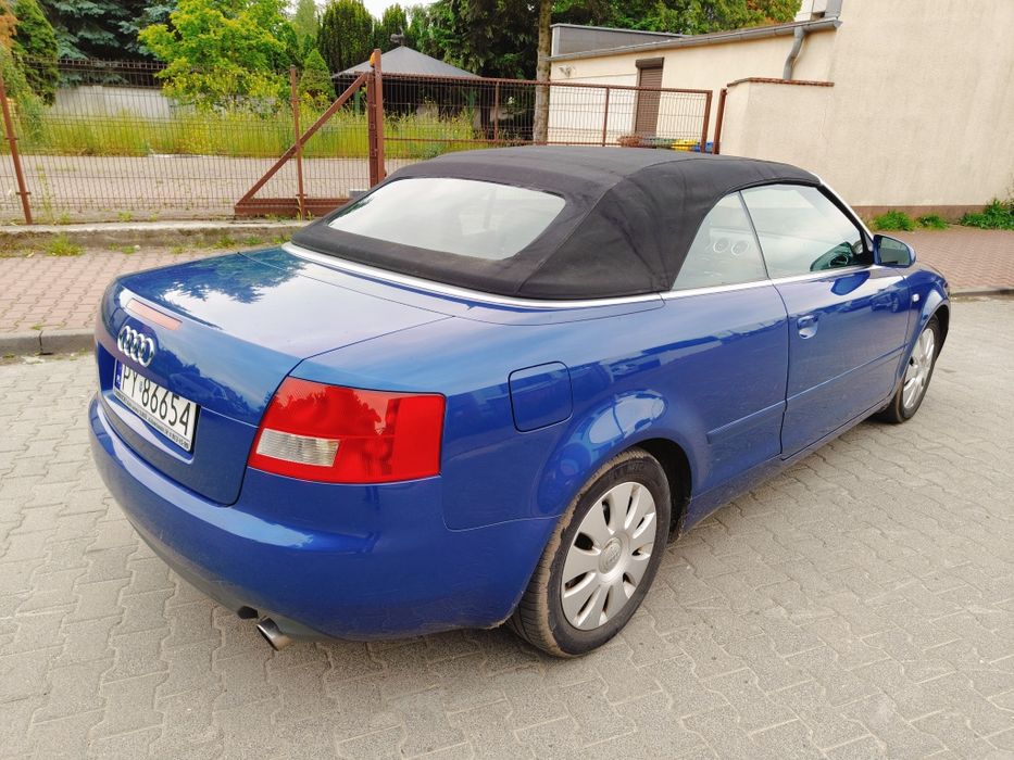 Audi A4 cabrio 2.4b 2005r