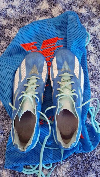 Chuteiras Adidas X Crazyfast+ SG nº39/Nike Phantom GX Luna, roxo nº42