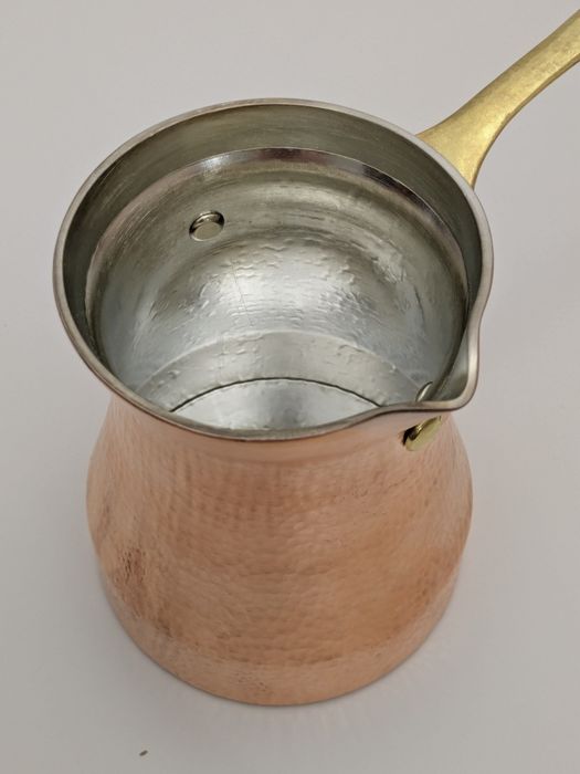 Турка / джезва мідна 400мл турецький дизайн