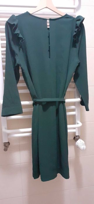 Sukienka H&M butelkowa zieleń