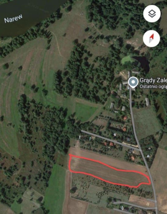 Działki 1000m  MPZP