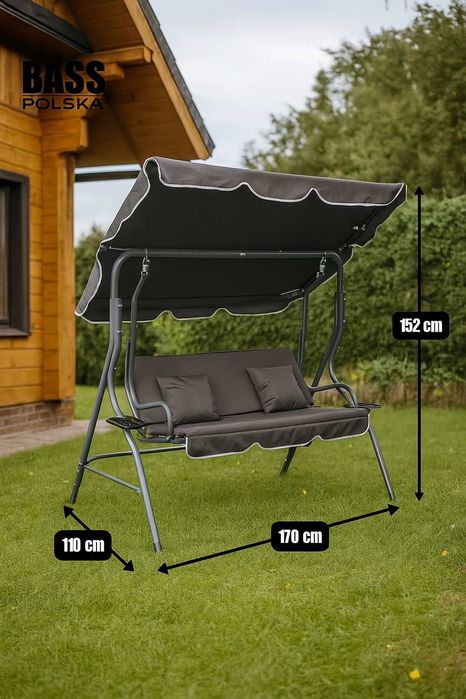 Садовая качеля на 3 человека