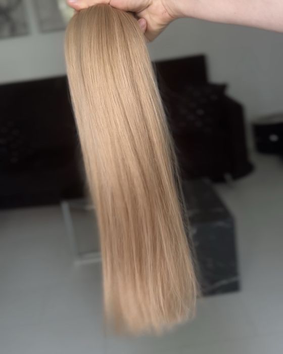 Włosy Tape-On Invisible Beżowy Blond (14) 100g • 40cm • 20kanapek