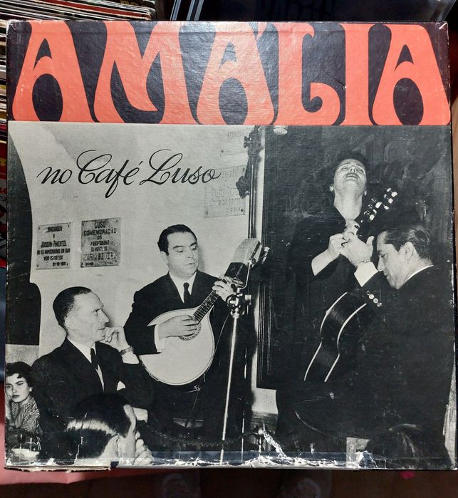 Amalia no Cafe Luso 2 discos com livrete