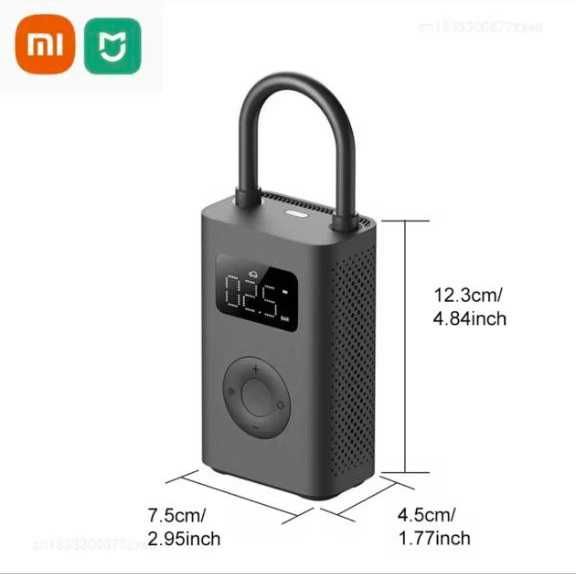 Xiaomi Mijia Air Pump 2, портативный насос для авто, вело/мото, мяча