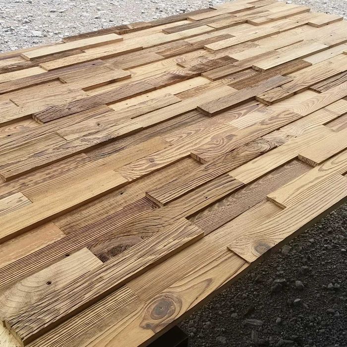 Stare deski ze stodoły Naturalne drewno na ścianę poddasze Gotowe do montażu Panel ścienny Belki Półki