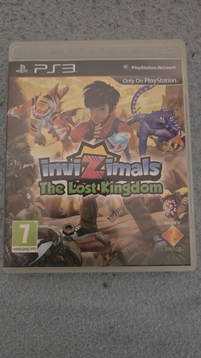 Invizimals the lost kingdom ps3 em ótimo estado
