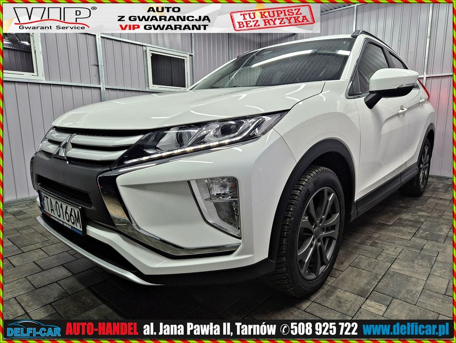 Mitsubishi Eclipse Cross Kamera Nawigacja CarPlay Android Auto Biała Perła