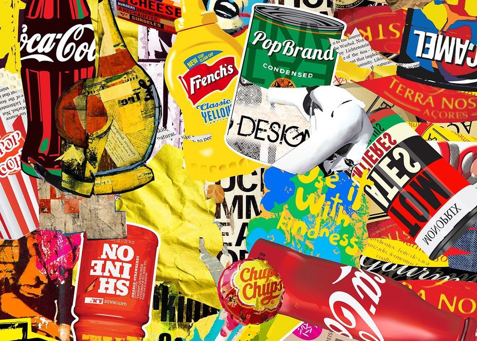 Tela "Pop Brands"