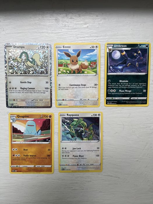 Карточки Pokemon Покемон з макдональдс оригінальні TCG
