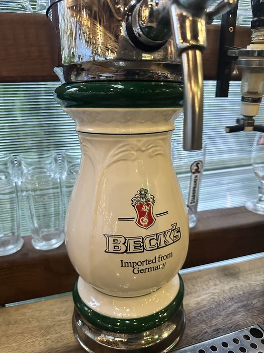 Nalewak ceramiczny do piwa Becks. REZERWACJA !!!