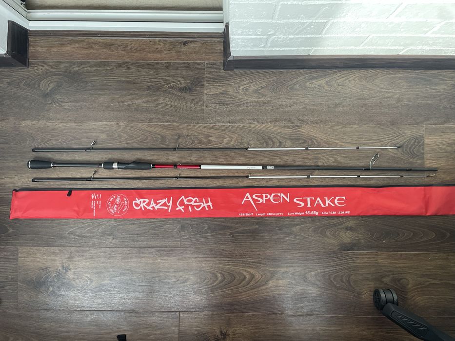 Crazy Fish Aspen Stake AS812MHT(15-55g;240cm)