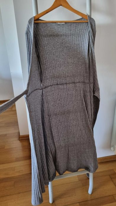 Vestido Mango Cinzento - Tamanho L